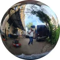 Шар ø 1200 мм. полый полированный (517596) сертификат - сфера арт-объект пустотелая  в Челябинске