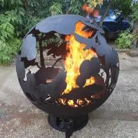 Шар огня ø 1000 мм. (197178) сертификат - сфера все для костра евростандарт  в Челябинске