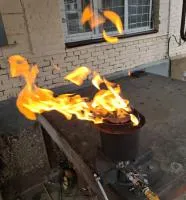 Газовая горелка ГВД 379 10 89 00 ПС (514263) поставка вечный огонь ø 154 мм. ветроустойчивая  в Челябинске