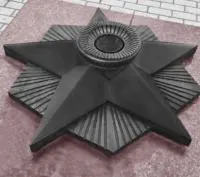 Звезда чугун ø 900 (518230) производство комплект горелка ГВД 379 10 89 00 ПС вечный огонь мм. монолит - литье  в Челябинске