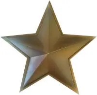 Звезда на памятник состаренная бронза в Челябинске (518501)