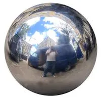 Шар ø 650 мм. полый полированный (517586) монтаж - сфера арт-объект пустотелая  в Челябинске