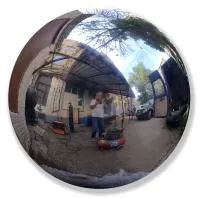 Шар ø 950 мм. полый полированный (517592) монтаж - сфера арт-объект пустотелая  в Челябинске