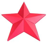 Красная звезда на памятник ø 250 мм. (517621) производство обелиск - стела пустотелая  в Челябинске