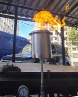 Газовая горелка ГВД 379 10 89 00 ПС (514271) монтаж вечный огонь ø 154 мм. ветроустойчивая  в Челябинске