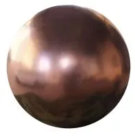 Шарик из меди ø 250 мм. (517544) сертификат - сфера арт-объект пустотелая  в Челябинске