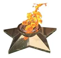 Звезда с газовой горелкой (518315) сертификат комплект горелка ГВД 379 10 89 00 ПС вечный огонь ø 600 мм. пустотелая  в Челябинске