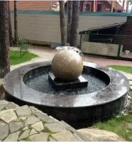 Сфера гранит фонтан 3D шар (518901) ∅ 750 мм. Челябинск