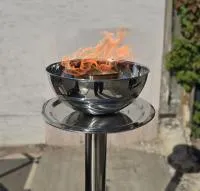 Чаша церемониального огня (518309) сертификат для ø 360 мм. ветроустойчивая  в Челябинске