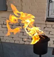 Газовая горелка ГВД 379 10 89 00 ПС (514268) сертификат вечный огонь ø 154 мм. ветроустойчивая  в Челябинске