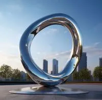 Городская скульптура в форме кольца (518262) сертификат арт-объект  в Челябинске