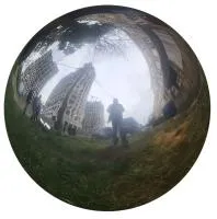 Шар из нержавеющей стали ø 600 мм. (517182) производство - сфера арт-объект пустотелая  в Челябинске