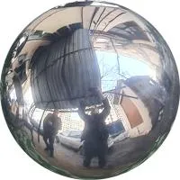 Шар ø 400 мм. полый полированный (517581) сертификат - сфера арт-объект пустотелая  в Челябинске