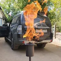 Газовая горелка ГВД 379 10 89 00 ПС (197449) сертификат вечный огонь ø 154 мм. ветроустойчивая  в Челябинске