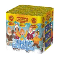 Салют Зимние каникулы 36 РС6005 купить от производителя Русская Пиротехника — Челябинск