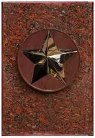 Памятная плита из красного гранита (518207) сертификат пьедестал вечного огня монолит - массив  в Челябинске