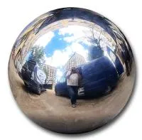 Шар ø 600 мм. полый полированный (517585) поставка - сфера арт-объект пустотелая  в Челябинске