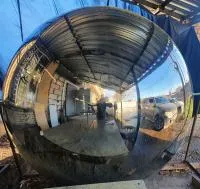 Сфера шар ø 2000 мм. (514274) производство - арт-объект пустотелая  в Челябинске