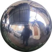 Шар ø 450 мм. полый полированный (517582) производство - сфера арт-объект пустотелая  в Челябинске