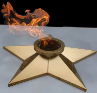 Звезда ø 800 мм. (1631) сертификат комплект горелка ГВД 379 10 89 00 ПС вечный огонь пустотелая  в Челябинске