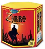 Фейерверк Zorro. Купить Фейерверк Zorro  Р7471 — магазин продажа салютов недорого —  Челябинск, производитель Русский фейерверк - Русская пиротехника, доставка по России  +7 963 711 89 03 — Челябинск | chelyabinsk.piroclub.ru