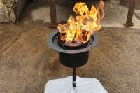 Газовая горелка ГВД 379 10 89 00 ПС (197215) монтаж вечный огонь ø 154 мм. ветроустойчивая  в Челябинске