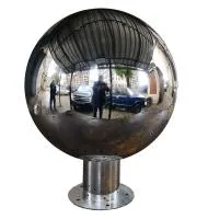 Сфера шар ø 500 мм. (517180) монтаж - арт-объект пустотелая  в Челябинске