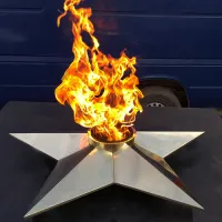 Звезда (газовая горелка) (1635) производство комплект горелка ГВД 379 10 89 00 ПС - вечный огонь ø 1000 мм. ветроустойчивая  в Челябинске