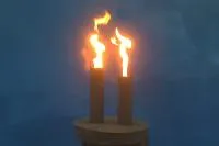 Мемориальная свеча (197176) монтаж вечный огонь универсальная  в Челябинске