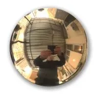 Шар латунь ø 100 мм. (517569) производство - сфера арт-объект пустотелая  в Челябинске