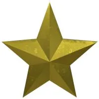 Звезда накладка на памятник литая латунь в Челябинске (518483)