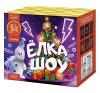 Батарея салютов Ёлка-шоу ЕС682 купить от производителя ФейерЛэнд — Челябинск