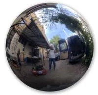 Шар ø 900 мм. полый полированный (517591) поставка - сфера арт-объект пустотелая  в Челябинске