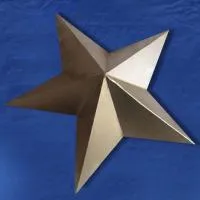 Звезда на обелиск латунь (197203) поставка - стела памятник ø 600 мм. пустотелая  в Челябинске