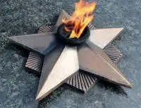 Вечный огонь СССР литая бронза патина в Челябинске (518554)