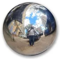 Шар ø 1100 мм. полый полированный (517594) поставка - сфера арт-объект пустотелая  в Челябинске