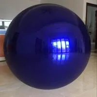 Шары цветные из нержавейки (198305) сертификат - сфера арт-объект ø 1000 мм. пустотелая  в Челябинске