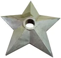 Звезда ø 1700 мм. бронза (518218) производство комплект горелка ГВД 379 10 89 00 ПС вечный огонь монолит - литье  в Челябинске