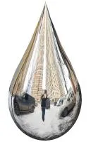 Капля дождя скульптура (517543) монтаж арт-объект  в Челябинске