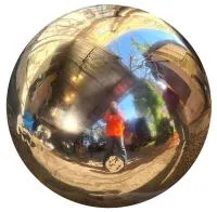 Шар полированный ø 700 мм. (514270) сертификат - сфера арт-объект пустотелая  в Челябинске