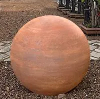 Железный шар сталь кортен (518914) ∅ 1350 мм. Челябинск