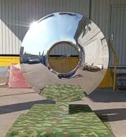 Линза арт декор (519061) ∅ 2000 сталь AISI304 Челябинск 