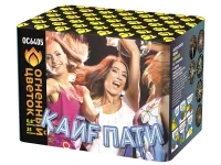 Батарея салютов Кайф-пати ОС6405 купить от производителя Огненный Цветок — Челябинск