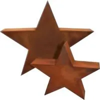 Звезда на монумент кортеновская сталь в Челябинске (518500)