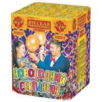 Салют Новогодний серпантин РС7128 купить от производителя Русская Пиротехника — Челябинск