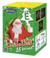 Батарея салютов Ё-Ёлка Р7062 купить от производителя Русский Фейерверк — Челябинск