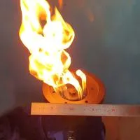 Газовая горелка ГВД 379 10 89 00 ПС (197136) производство вечный огонь ø 154 мм. ветроустойчивая  в Челябинске