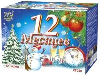 Фейерверк 12 Месяцев Р7030ФМ в Челябинске доставка Фейерверк мастер