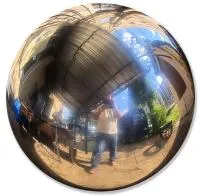 Шар ø 1050 мм. полый полированный (517593) производство - сфера арт-объект пустотелая  в Челябинске