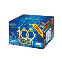 Батарея салютов 100 Карат Р7332 купить от производителя Русский Фейерверк — Челябинск